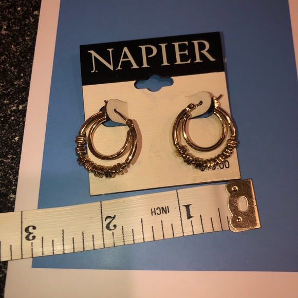 Napier earrings new with tags NWT - Picture 12 of 13